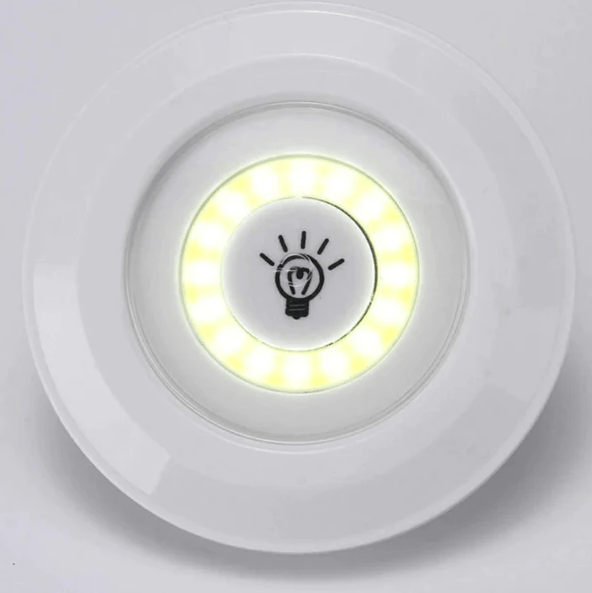 Set 3 Luces LED Inalambricas Con Control Remoto