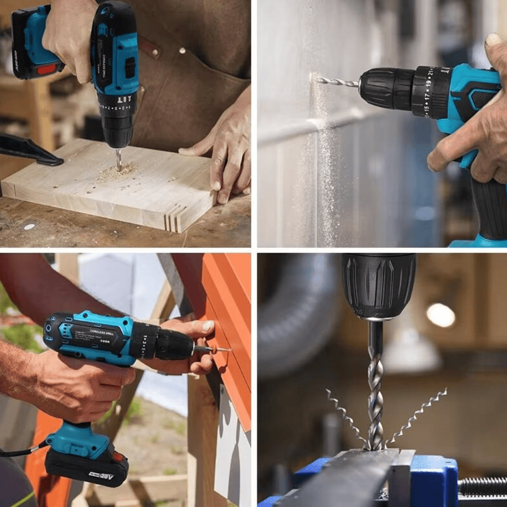 Taladro Percutor + Kit de Accesorios GRATIS (SOLO HOY)