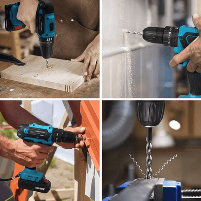 Taladro Percutor + Kit de Accesorios GRATIS (SOLO HOY)