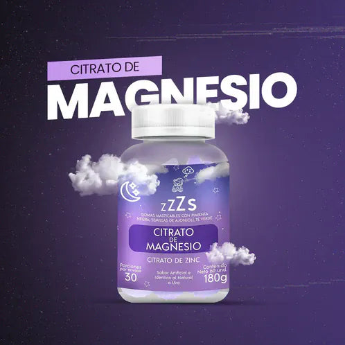 Gomitas Citrato de Magnesio - Para Estrés, Sueño y Ansiedad ¡ÚLTIMAS UNIDADES!