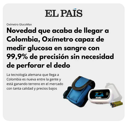 Promoción Por Black Friday 80% de descuento - Medidor de Glucosa en Sangre Multifunción Siemens 3 en 1, pulso, glucosa y presión + Envío gratis