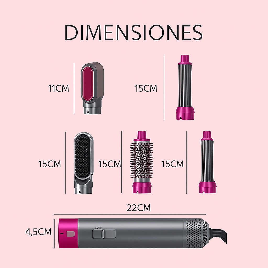 ProStyler - Cepillo 5 en 1 – ¡El Secreto para un Cabello Perfecto en Minutos!