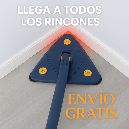 [COMPRA 1 Y LLEVA 2] SuperMop® - Fregona 360º autoescurrible + Kit de Recambios Grátis [SOLO HOY]