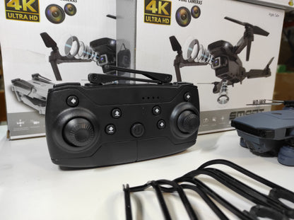 Dron con doble cámara 4K + Maletín Gratis