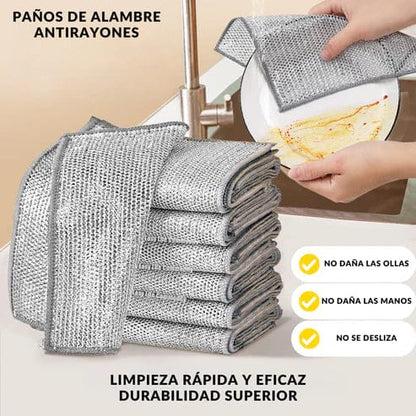 ¡LIMPIA EL DOBLE EN LA MITAD DE TIEMPO! – CleanPro™ Pack 30 Paños de Limpieza Premium